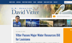 Vitter.senate.gov thumbnail