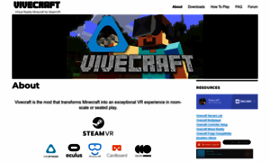 Vivecraft.com thumbnail
