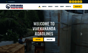 Vivekanandaroadlinespackers.in thumbnail
