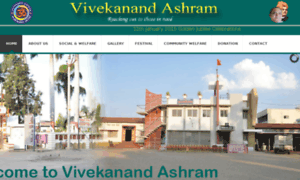 Vivekanandashram.in thumbnail