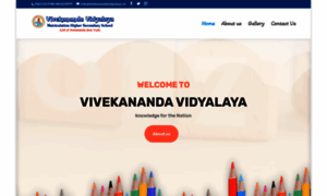 Vivekanandavidyalaya.in thumbnail