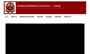 Vivekanandhacbseschool.com thumbnail