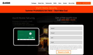 Vivintsecuritycameras.com thumbnail