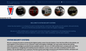 Vivitarsecuritysystems.com thumbnail