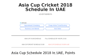 Vivoipl2018schedule.co.in thumbnail