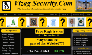 Vizagsecurity.com thumbnail