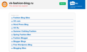 Vk-fashion-blog.ru thumbnail