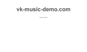 Vk-music-demo.com thumbnail