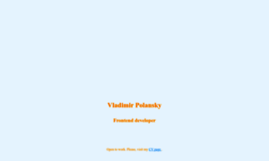 Vladimirpolansky.com thumbnail