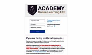 Vle.academyonlinelearning.com thumbnail