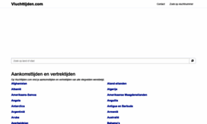 Vluchttijden.com thumbnail