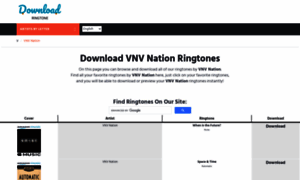 Vnvnation.download-ringtone.com thumbnail