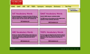 Vocabularycentral.com thumbnail