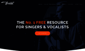 Vocalist.org.uk thumbnail