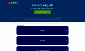 Vocare.org.uk thumbnail