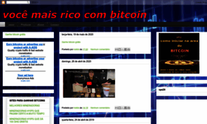 Vocemaisricocombitcoin.blogspot.com.br thumbnail