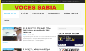 Vocessabia.com.br thumbnail