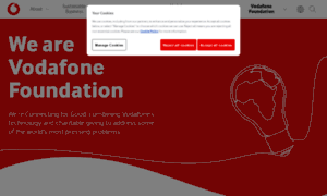 Vodafonefoundation.com thumbnail