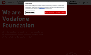 Vodafonefoundation.org thumbnail