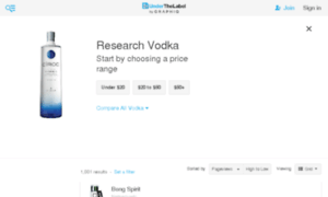 Vodka.findthebest.com thumbnail