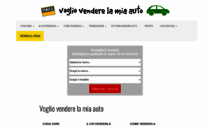 Vogliovenderelamiaauto.com thumbnail