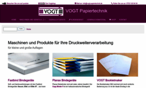 Vogt-papiertechnik.de thumbnail