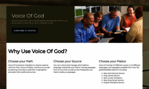 Voice-of-god.launchrock.com thumbnail