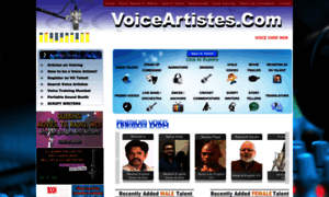 Voiceartistes.com thumbnail