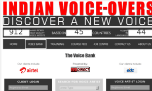 Voicebank.indian-voice-overs.com thumbnail