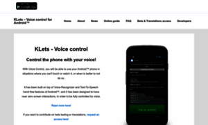 Voicecontrolapp.com thumbnail