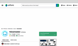 Voicemeeter.en.softonic.com thumbnail