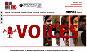 Voices.ihrb.org thumbnail