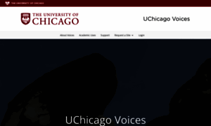 Voices.uchicago.edu thumbnail
