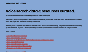 Voicesearch.com thumbnail
