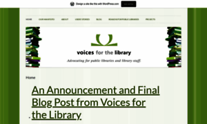 Voicesforthelibrary.org.uk thumbnail