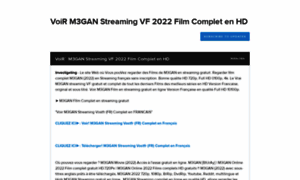 Voirm3ganstreamingvf2022filmcompletenhd.statuspage.io thumbnail