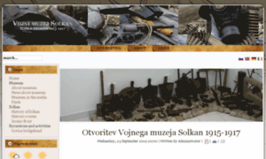 Vojni-muzej-solkan.com thumbnail