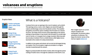 Volcanoes.de thumbnail