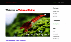 Volcanoshrimp.com thumbnail