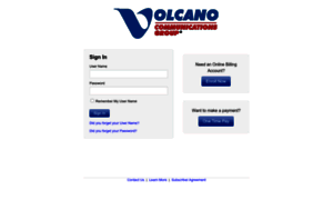Volcanotel.billtrust.com thumbnail