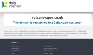 Volcanovapor.co.uk thumbnail