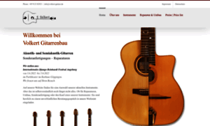 Volkert-guitars.de thumbnail