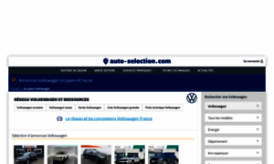 Volkswagen.auto-selection.com thumbnail