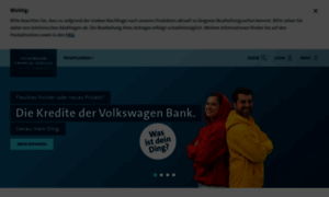 Volkswagenbank.com thumbnail