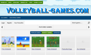 Volleyball-games.com thumbnail
