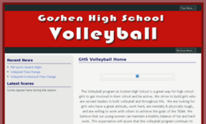Volleyball.goshenschools.org thumbnail