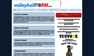 Volleyballform.com thumbnail