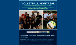 Volleyballmontreal.ca thumbnail