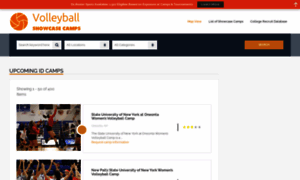 Volleyballshowcasecamps.com thumbnail