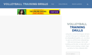 Volleyballtrainingdrills.com thumbnail